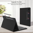 thumbnail image 4 of LCANCAN Stylish Wireless Bluetooth Keyboard Cover for S8 Plus Ultra Tablet  A8 Capa  and Tab S7 FE  Sleek Keyboard Case for Tab S6 Lite  Perfectly Compatible with your Tablet, 4 of 6