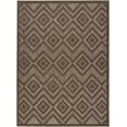 thumbnail image 2 of Nourison Versatile Indoor/Outdoor Brown 5' x 7' Area Rug (5x7), 2 of 9
