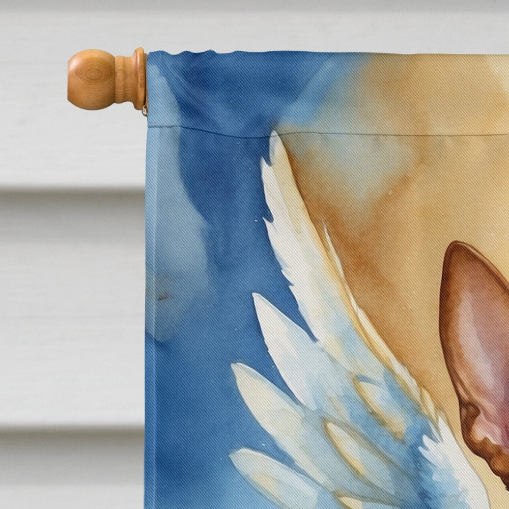 Basenji My Angel House Flag 28 in x 40 in
