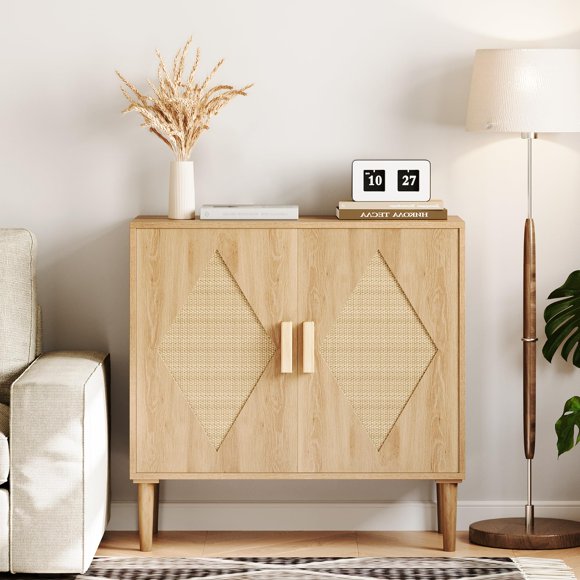 EDTara 5-Drawer Modern Storage Cabinet, Rustic Accent Dresser with Elevated Base and Textured Panels for Bedroom, Living Room, Entryway