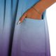thumbnail image 3 of Vestido Formal Largo Impreso de Gasa Suelta con Cuello Redondo Y Bolsillos de Parche, Vestido Casual Largo para las Mujeres Primavera Verano, 3 of 6
