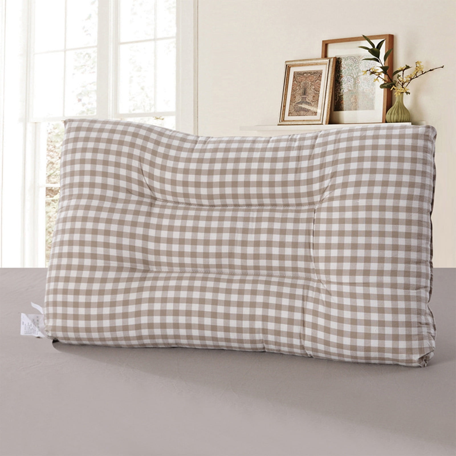 Household Pillow Sleep Enhancing Cervical Support Comfort Pillow, Ergonomic Sleep Enhancing Cervical Support Pillow, Ergonomic Pillows, Neck Pillow Cervicals Pillow for Neck Strain Relief