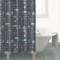 thumbnail image 4 of Multicolor Arrow Pattern Shower Curtain 72"x72" ,Bathroom Decorative Shower Curtains Set with 12 Hooks,Modern Waterproof Washable Shower Curtain, 4 of 6