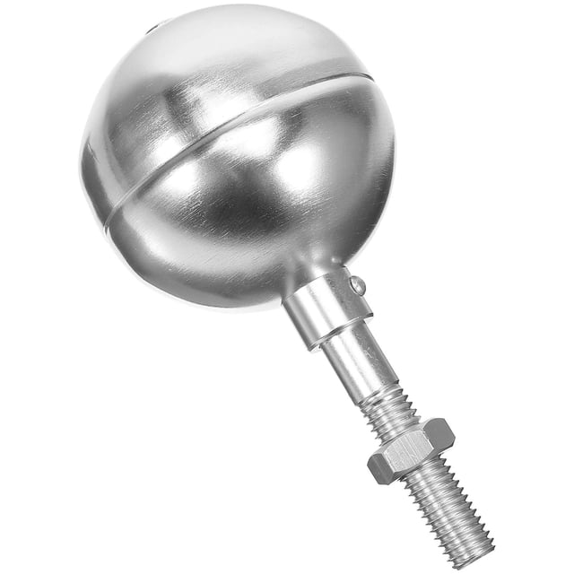 Reemplazo de la parte superior del asta de , rosca de 1/2 pulgada, hardware del asta de , pieza del asta de , tope de bo mayimx Topper de bola de asta de bandera