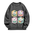 thumbnail image 4 of Karight Halloween Lace Ghost Sweatshirt, Coquette Ghost Halloween Flower Ghost Spooky Lace Ghost Sweatshirt, Unisex Shirt, 4 of 7