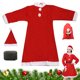 thumbnail image 3 of Túnica Papá Noel Traje Navideño Jersey para Adultos/niños Fiesta Carnaval, 3 of 9