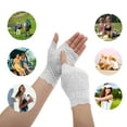thumbnail image 5 of Unique Bargains Anti-slip Lace Manicure Gloves 1 Pair White, 5 of 6
