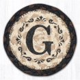 thumbnail image 1 of Capitol Importing 30-313G 5 x 5 Po IC-313 G Monogramme Imprimé Sous-Verre, 1 of 1