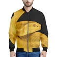 thumbnail image 3 of Chaqueta con cremallera y estampado de serpiente de terror colorido para hombre, sudadera con estampado 3D, chaquetas de bombardero para niños, chaquetas de calle para primavera y otoño, abrigos de ma, 3 of 5
