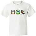 thumbnail image 3 of Inktastic Hiking Eat Sleep Hike Youth T-Shirt, 3 of 5