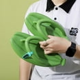thumbnail image 3 of Banana Shape Women's Sandals Summer Men Soft Cloud Slipper Thick Sole Home Slippers Outdoor Fashion Women's Flip Flops, 3 of 6
