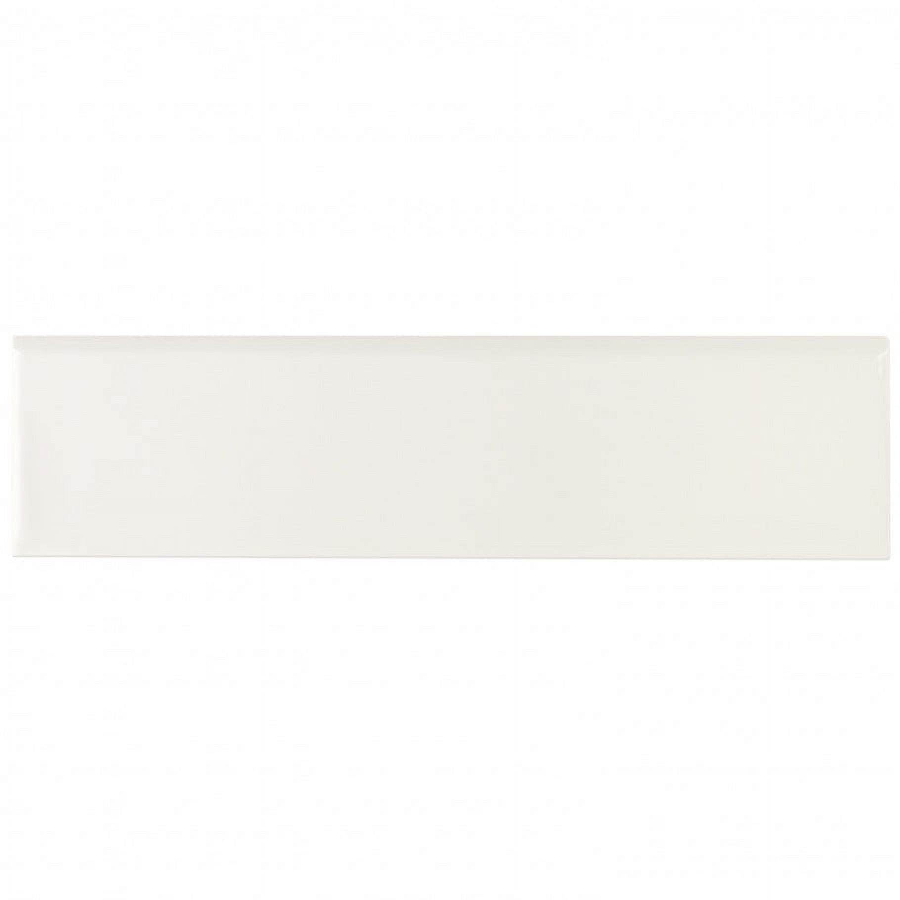 Midland Vanilla 3 in. x 12 in. Glazed Ceramic Bullnose Tile - Walmart.com