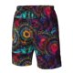 thumbnail image 4 of Fotbe Mandala Colorful Trajes de Baño Estampados para Hombre, Shorts de Verano de Secado Rápido, Ropa de Playa, Bañadores-XX-Large, 4 of 6