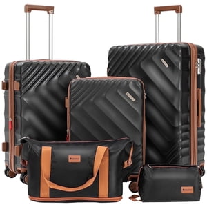 Rosamo 5-Piece Expandable Hardside Luggage Set