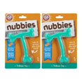 thumbnail image 1 of Juguete masticable para perros Arm & Hammer T-Bone, paquete de 2 unidades, mantequilla de maní, 1 of 7