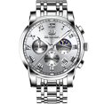 thumbnail image 1 of Reloj de hombre Reloj de cuarzo de moda Reloj resistente al agua Reloj no mecánico, 1 of 4