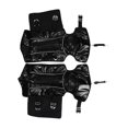 thumbnail image 4 of Calentadores de piernas de invierno para andar en bicicleta, andar en bicicleta y patinar: protectores de rodillas de cuero sintético resistentes al viento para motocicletas, 4 of 8