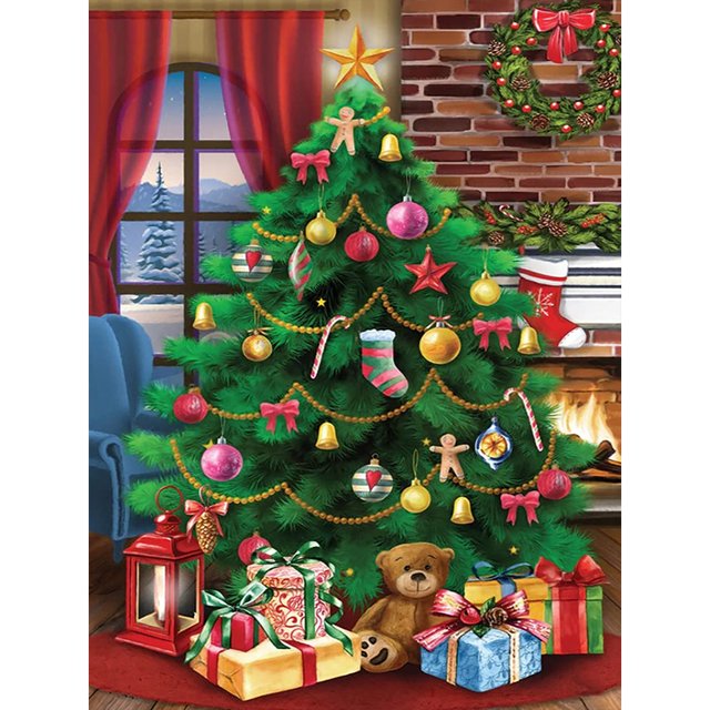 5D DIY Navidad Del 30x40cm