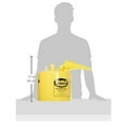 thumbnail image 2 of Eagle 5 Gal. Type I Galvanized Steel Gasoline Safety Fuel Can, Yellow, 2 of 2