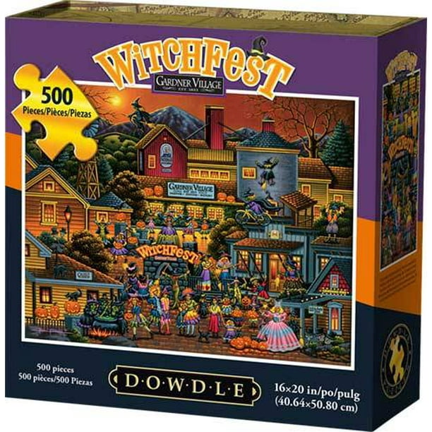 Dowdle Jigsaw Puzzle Witchfest 500 Piece