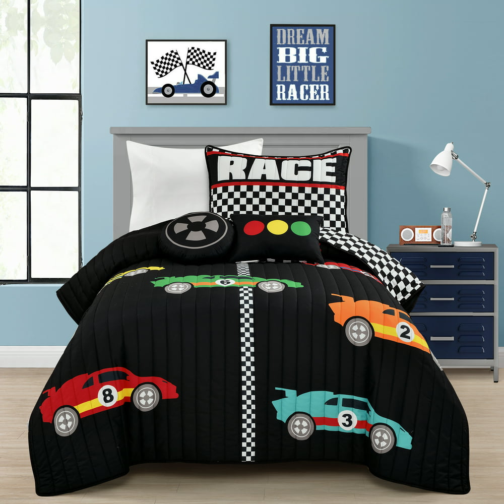 Racing car bedroom accessories