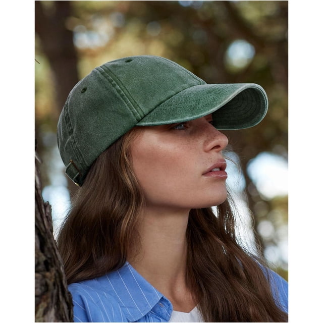 Beechfield Casquette Style Denim Vintage Profil Bas