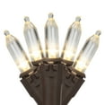 thumbnail image 2 of Northlight LED Mini Christmas Lights - Warm White - 33' Brown Wire - 100ct, 2 of 6