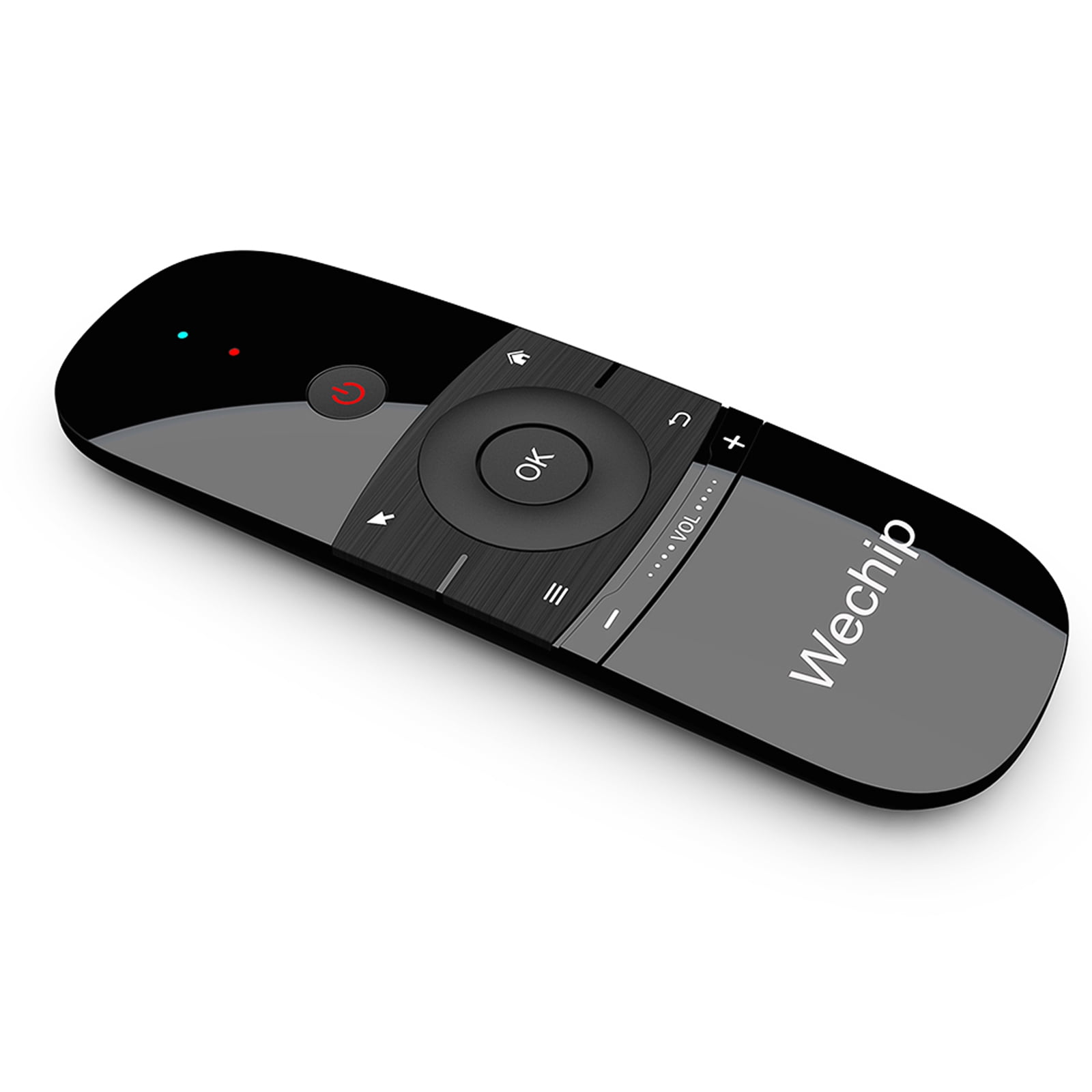 Wechip W1 2.4G Air Mouse Wireless Keyboard Remote Control Infrared Remote Learning 6-Axis Motion Sense w/ Receiver for TV -