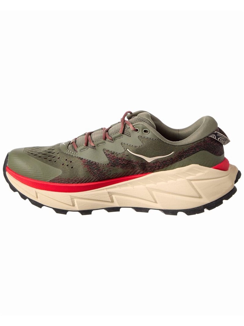 New  Hoka One One  Skyline Float X   Running Sneaker Men\'s Size 10D   Green/Red Hoka Skyline-Float X Green / Red - Jan 2024 - 1141610STTM  main image 2