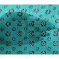 thumbnail image 4 of oneOone Viscose Chiffon Fabric Floral Block Print Fabric By The Yard 42 Inch Wide, 4 of 4