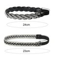 thumbnail image 4 of 1 Pair Shoe Straps Anti-skid Anti Falling Button Snap Design High Elasticity Adjustable Holding Rhinestone High Heels Bundle Shoelaces Shoe Accessories, 4 of 11