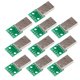 thumbnail image 1 of Placa Adaptadora Usb Tipo A A Dip Placa Convertidora De 4 Pines Usb-A Macho A Dip De 2,54Mm Para Placa De Circuito Fuente De Alimentación Diy,(Juego De 10 Uds) Methold TO001597-00, 1 of 7