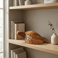 thumbnail image 2 of Wooden Hand Carved Sea Turtle Tortoise Statue Figurine Sculpture Handcrafted Handmade Home Decor Rustic Seaside Tropical Nautical Ocean Coastal Size: 12" Long x 8.5" Wide x 4" Tall, 2 of 10