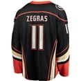 thumbnail image 3 of Men's Fanatics Trevor Zegras Black Anaheim Ducks Home Breakaway Player Jersey, 3 of 3