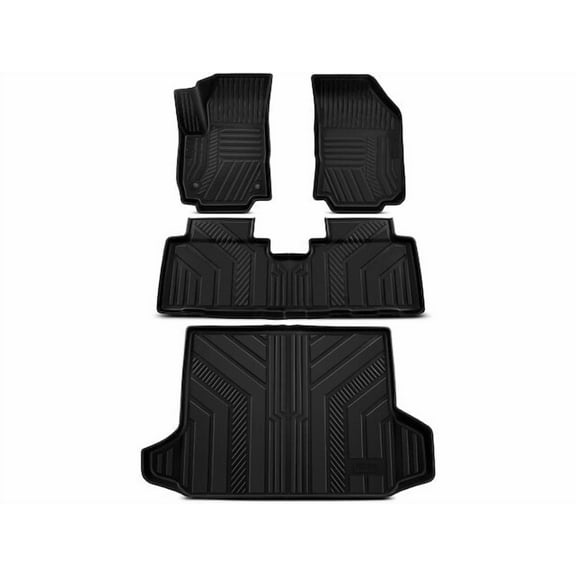 Floor Mat Set 4 - Compatible with 2018 - 2024 Chevrolet Equinox - Autopart Premium