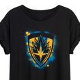 thumbnail image 3 of Marvel Guardians of the Galaxy - Graffiti Logo - Women's Oversized Graphic T-Shirt, 3 of 5