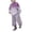 Red, variant on 2 Piece Set for Boys Gradient Tie Dye Outfit Crewneck Long Sleeve Sweatshirt Baggy Harem Pants Kids Outdoor Fall Clothes