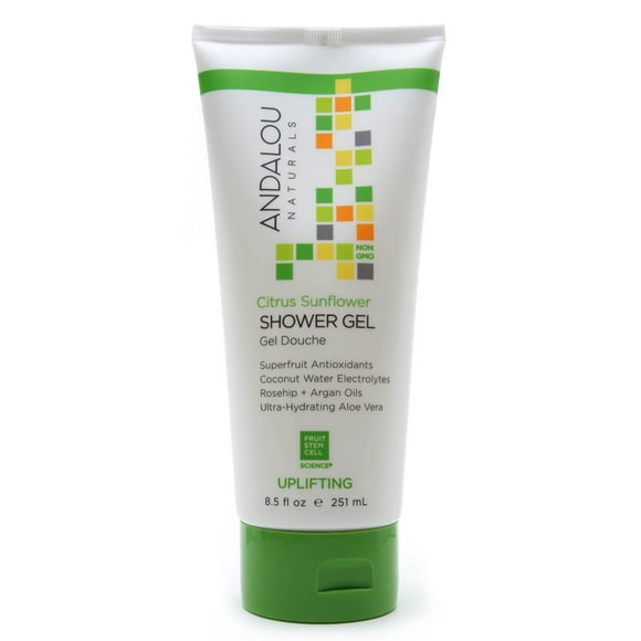 Andalou Naturals - Uplifting Shower Gel Citrus Sunflower - 8.5 fl. oz.