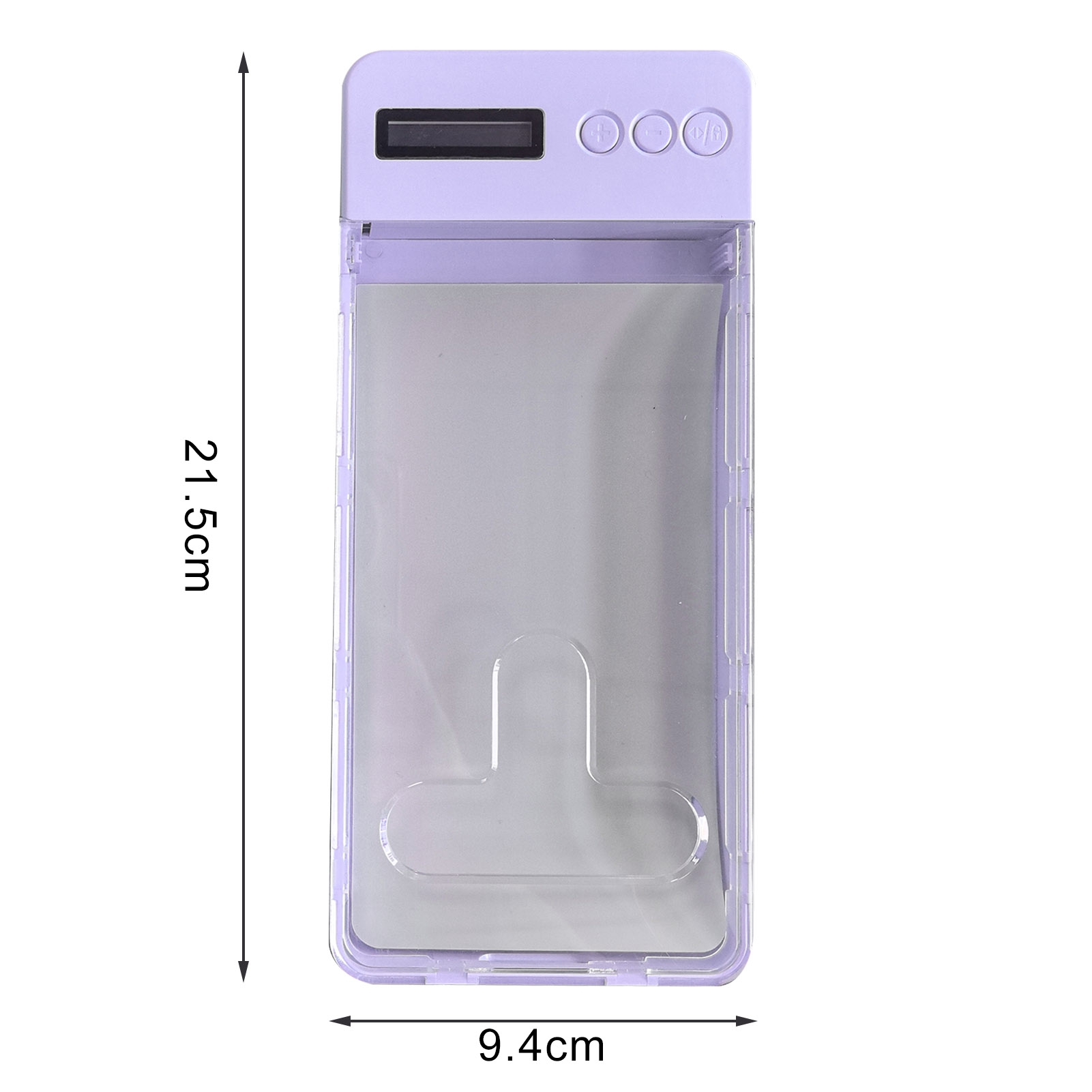 Xinyolin Cell Phone Lock Box with Timer LCD Display Mobile Phone Prison Prevent Phone Addiction Transparent Phone Locker Adults Children Students Self-Discipline Tools