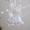 thumbnail image 4 of Puntoco Adornos de cristal para decoración navideña, diseño de escena de tienda navideña, colgantes de cortina para árbol de Navidad, 4 of 6