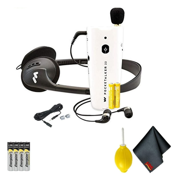 Williams Sound Pocketalker 2.0 Personal Amplifier Advanced Bundle