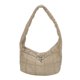 thumbnail image 2 of Bolsas de hombro para mujer Bolsa de compras de color sólido simple acolchado de tela (caqui) Ndcxsfigh Para Estrenar, 2 of 9
