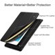 thumbnail image 3 of 2018/2017 iPad 9.7 5.ª/6.ª generación - Carcasa delgada y ligera con soporte y protector de espalda esmerilado translúcido compatible con iPad de 9,7 pulgadas 2018/2017 Auto Wake/Sleep Adepaton 2033180-8, 3 of 9