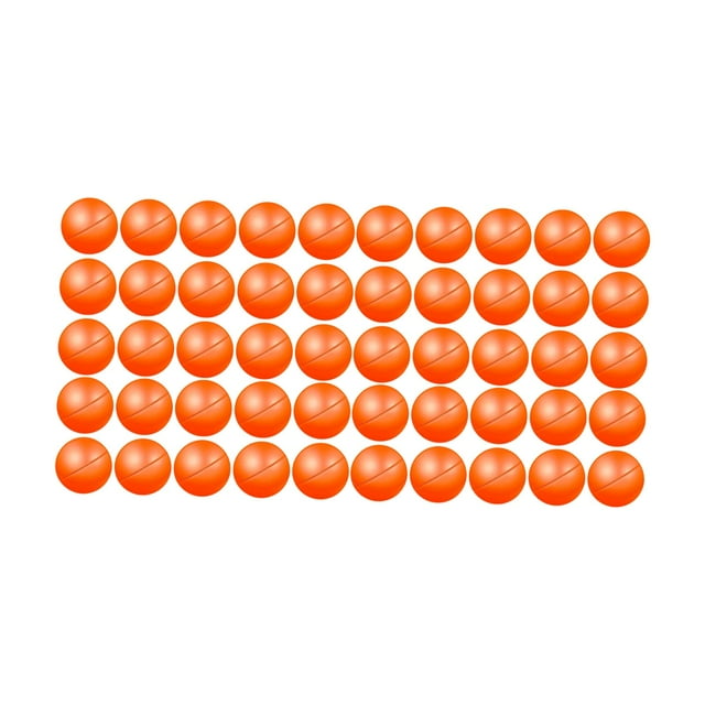 Yinanstore Boules de Tombola Boules de Bingo Légères pour Célébrations Décoration Décorative Faciles à Utiliser Capsules de Machine Distributrice Rondes 4cm 45 à 50 Boules