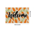 thumbnail image 3 of YingYouFu Easter Welcome Mat Outdoor, Rabbit Egg Coir Doormat for Front Entryway, Absorbent Non Slip Rug with Rubber Backing for Spring Porch Decoration, 3 of 6