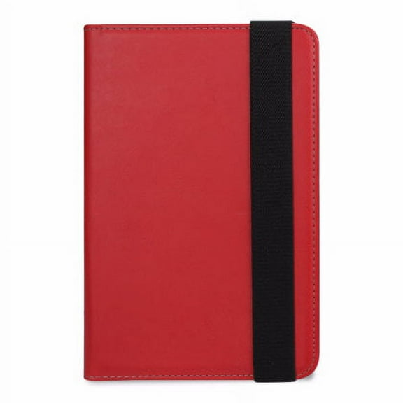 Reiko Ipad Air Or 10 Inches Tablets Universal Flip Folio Case In Red