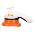 thumbnail image 2 of Cepillo de cabezal de ducha para mascotas con interruptor, masaje de dientes suaves universal, cabezal de ducha para perros, cepillo de baño con mango ergonómico, color naranja, 2 of 5