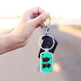 thumbnail image 5 of Coolnut 1 PCS Keychain Keyring, Hip-hop artists with microphones on stage Lightweight Metal Keychain Key Ring, Keychain Pendant Party Favor Reward Gifts, 5 of 6