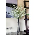 thumbnail image 2 of Nearly Natural Cherry Blossoms with Vase Silk Flower Arrangement, White, 2 of 9