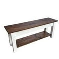 thumbnail image 4 of COLONIAL HARVEST BENCH WITH SHELF-24, 4 of 4